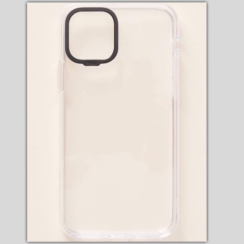 Elago Silicone iPhone Case 11 Pro Max, white clear